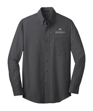 Port Authority Crosshatch Easy Care Shirt - TALL