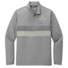 TravisMathew Balboa Chest Stripe 1/4-Zip - Dark Grey Heather