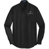 Port Authority SuperPro Twill Shirt - TALL - Black